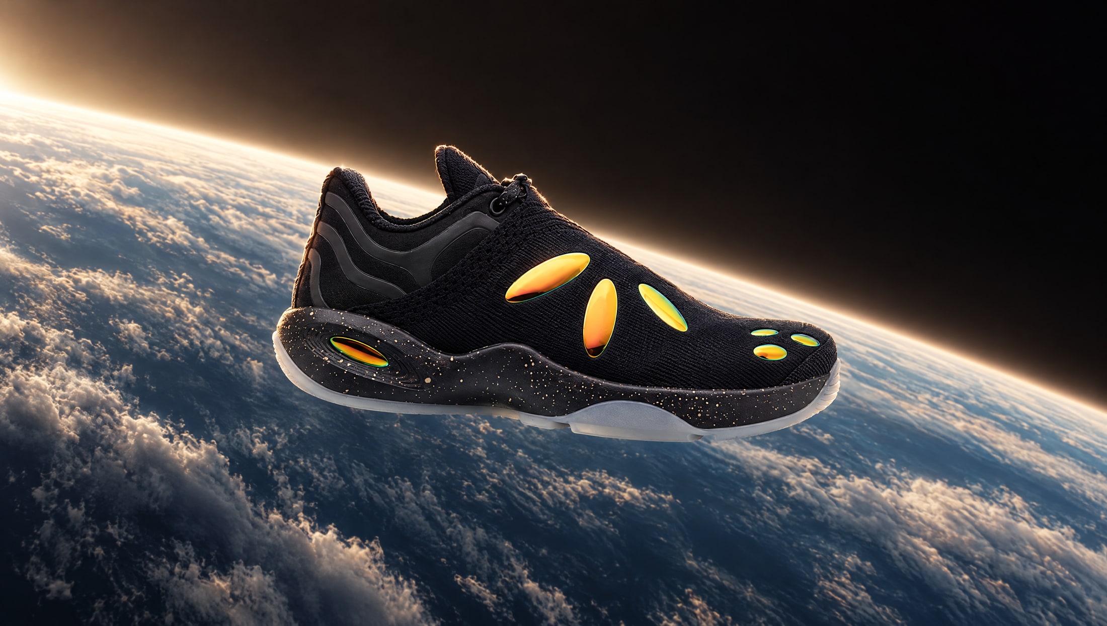 Illustrative 741 campaign image: not from here earth curvature